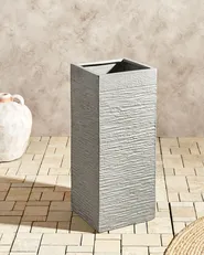 Plant Pot DION 26 cm Light Grey_896510