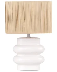 Table Lamp JUDY Ceramic White_891549