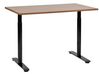 Manual Adjustable Standing Desk DESTINAS 120 cm 72 cm Brown/ Black