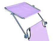 Sonnenliege FOLIGNO mit Relaxfunktion Metall Violett_995233