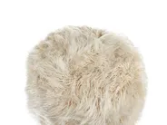 Pouf TUKKI Webpelz Hellbeige_938901