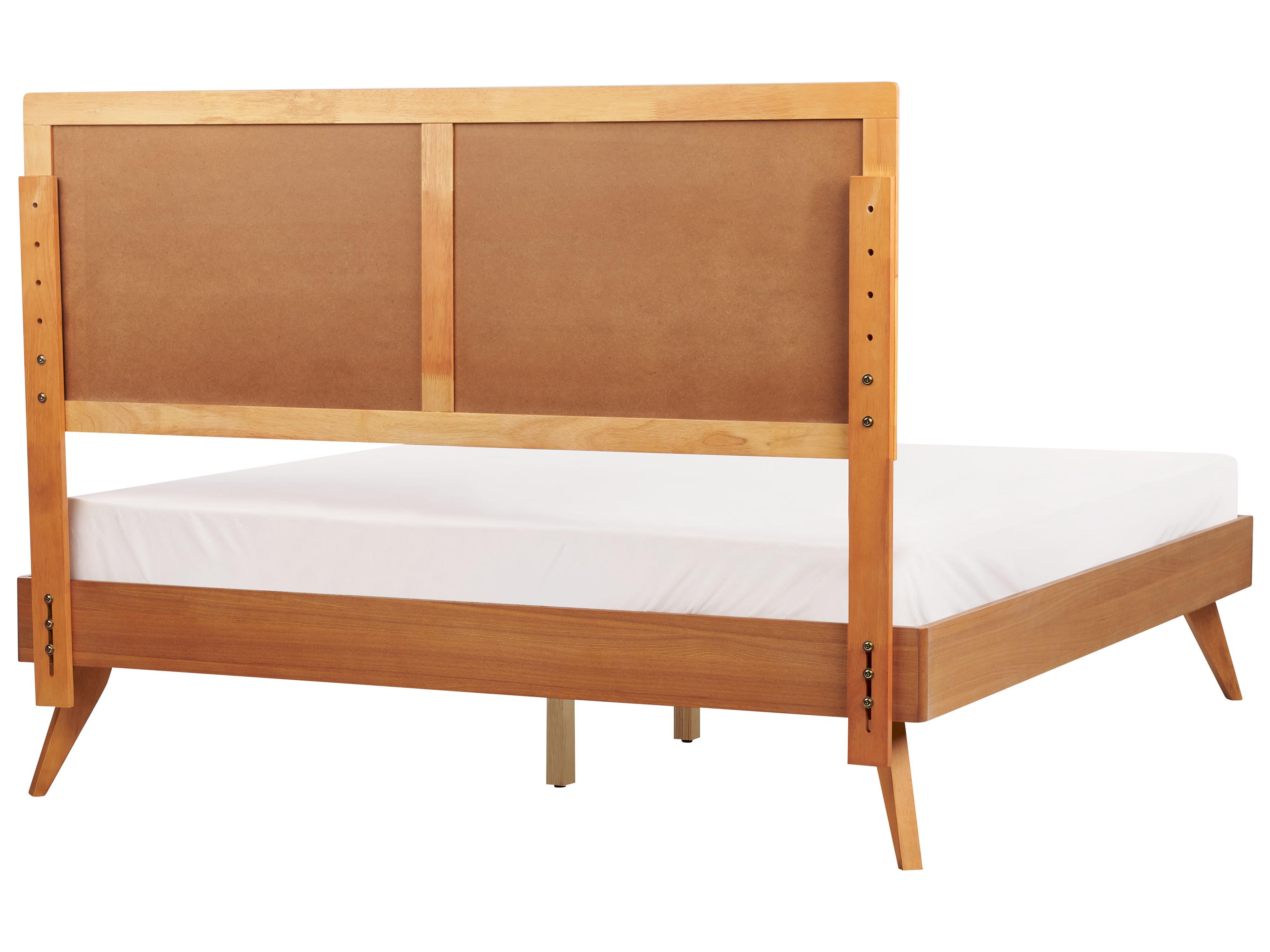Bed ISTRES 160 x 200 cm (EU King Size) Natural Ash Wood_912582