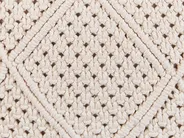 Set of 2 Decorative Cushions BESHAM 45 x 45 cm Cotton Light Beige Geometric Pattern_904594