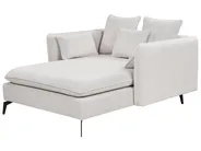 Chaise Longue CHARMES Fabric Light Beige_894547