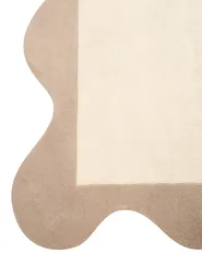 Teppich SANGHAR Beige 160 x 230 cm Wolle_1036890