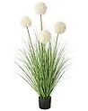 Kunstpflanze SNOWBALL BUSH 120 cm Weiß