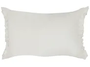 Dekokissen 2er Set SASSAFRAS 30 x 45 cm Leinen Cremeweiß Ohne Muster_906652