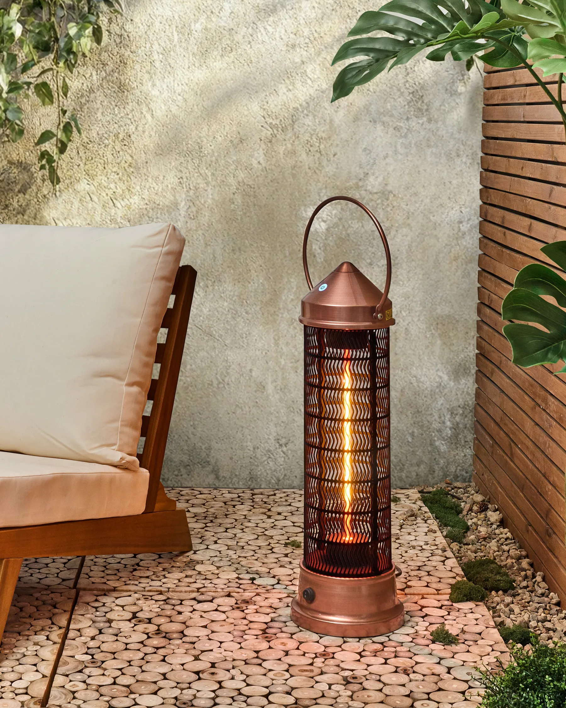 Infrarot-Standheizstrahler LLAIMA 1.800 W Kupfer_968171