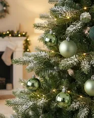 Weihnachtskugel 60er Set TYIN Grün_1023984