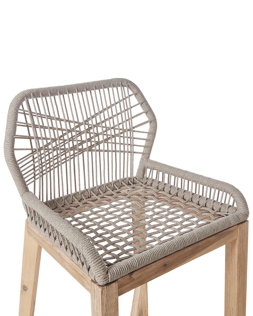 Garten-Barhocker 2er Set TALAMONE Akazienholz Beige_932197