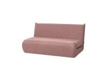 Schlafsofa 2-Sitzer ROROS Kunstleinen Braun_1038952