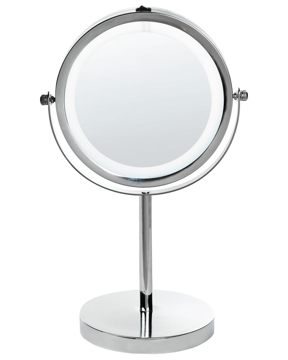 Miroir de table LED VERDUN Argenté
