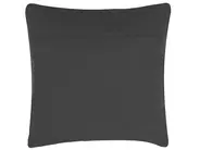 Throw Cushion LALAM 45 x 45 cm Cotton Grey Chevron Pattern_755314