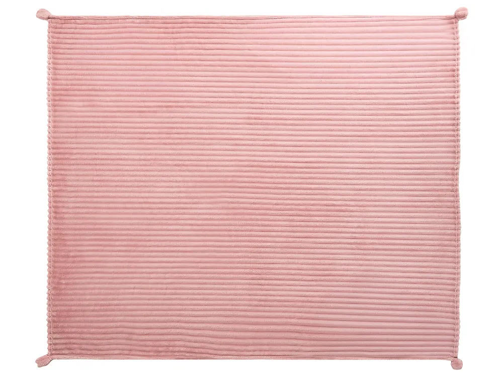 Blanket KAWERI 150 x 200 cm Pink_1182379