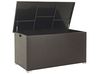 Aufbewahrungsbox MODENA 155 cm 75 cm Polyrattan Braun