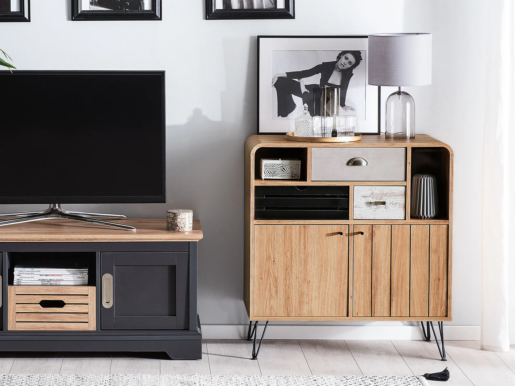 Sideboard KYLE Light Brown_760314
