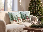 Dekokissen 2er Set PEPPERMINT Baumwolle 45 x 45 cm Hellblau_946868