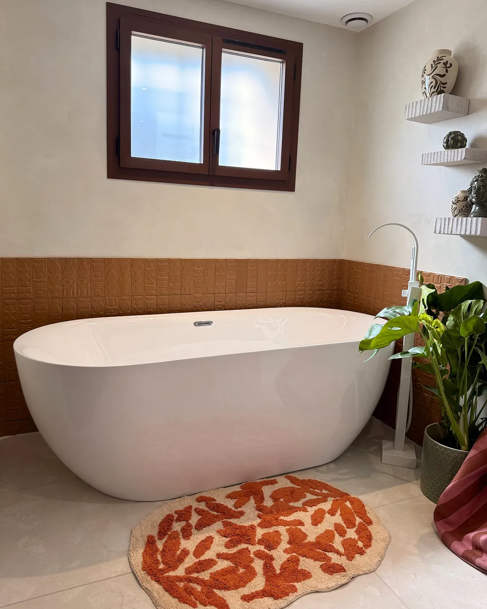 Freistehende Badewanne CARRERA 180 x 80 cm Weiß_1017796