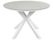 Gartenmöbel Set 4-Sitzer MALETTO/GROSSETO Metall Marmor Optik Grau / Beige_938228