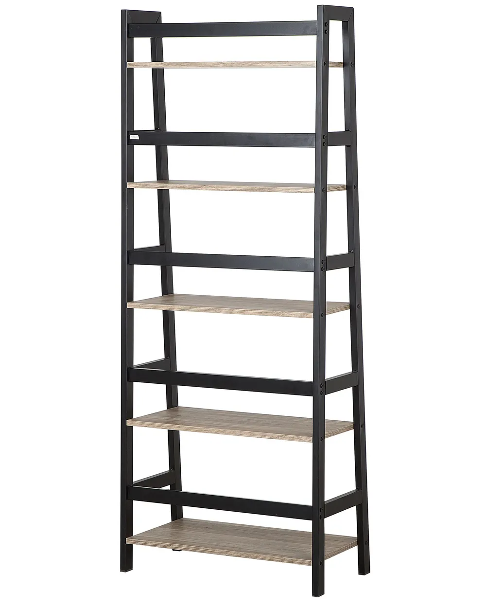 Regal mit 5 Ebenen CROYDON 163 cm Schwarz_732863