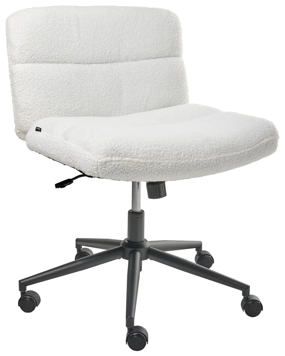 Desk Chair CATLIN Boucle White_1009924