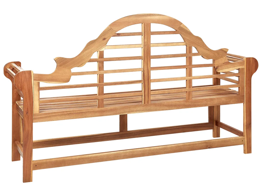 Gartenbank MARLBORO 180 cm Akazienholz Hellbraun_896507