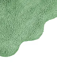Kids Rug ANEGUNDI  Green ø 120 cm Cotton with Cushion_1135063