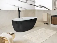 Freestanding Bathtub TEFE 1700 x 780 mm Black_1027724