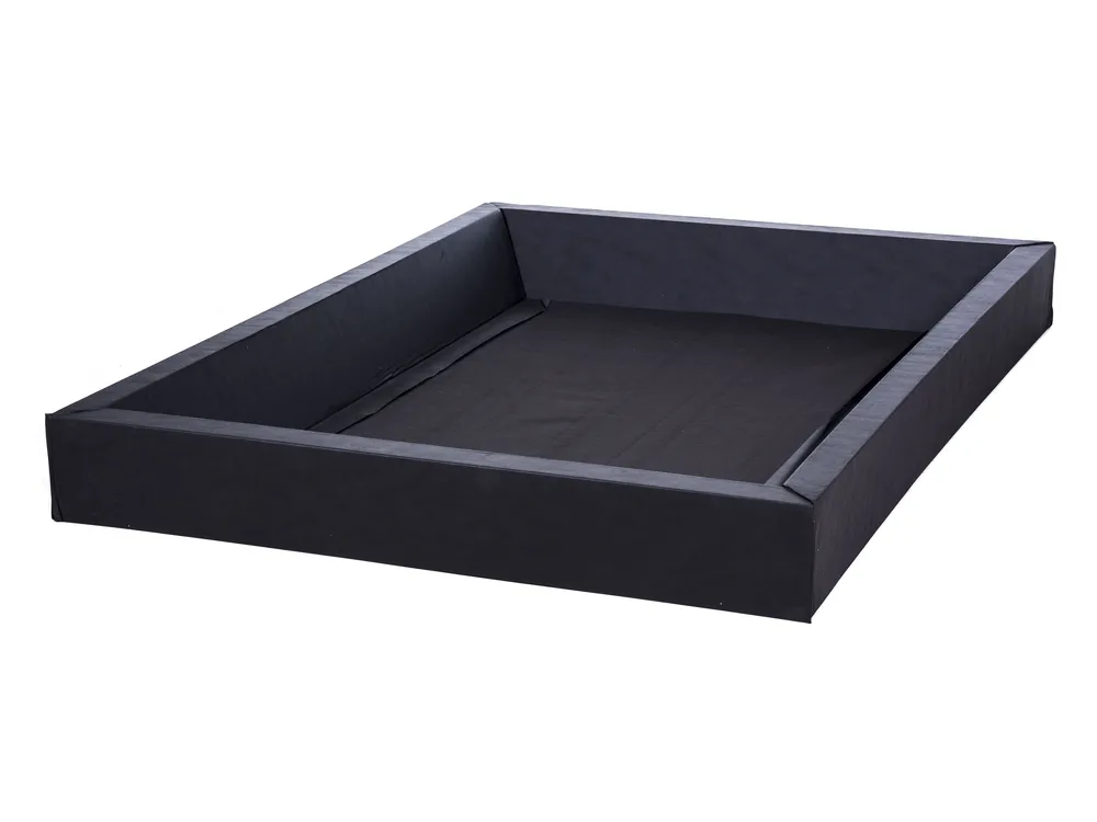 Wasserbett Kunstleinen LAVARDENS 180 x 200 cm Hellbeige_971186
