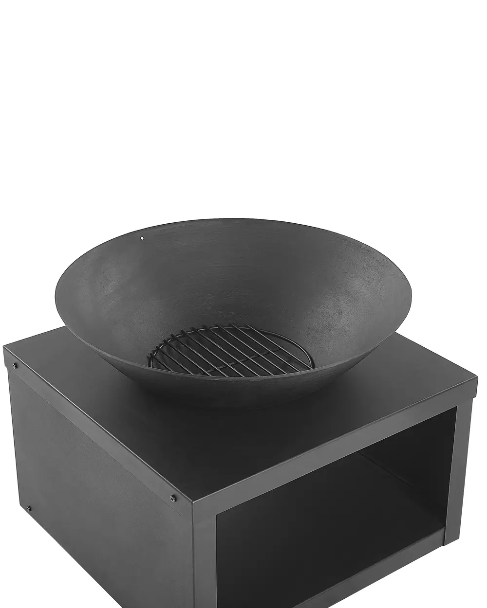Feuerstelle TANARA Metall Schwarz_784029