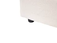 Eckschlafsofa 3-Sitzer HRISEY mit Stauraum Bouclé Weiß rechtsseitig_956079