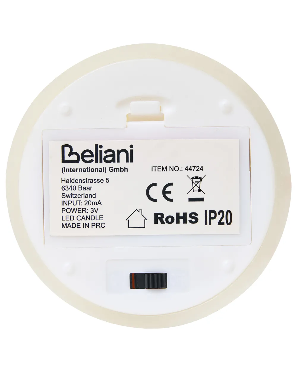 LED Kerzen 6er Set AMOREA 10/15 cm Cremeweiß_1016039
