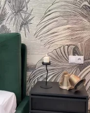 Bett mit Lattenrost Samtstoff MELLE 160 x 200 cm Smaragdgrün_982011