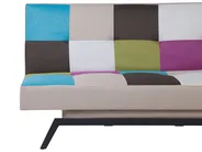 Schlafsofa 3-Sitzer LEEDS Stoff Bunt_768817