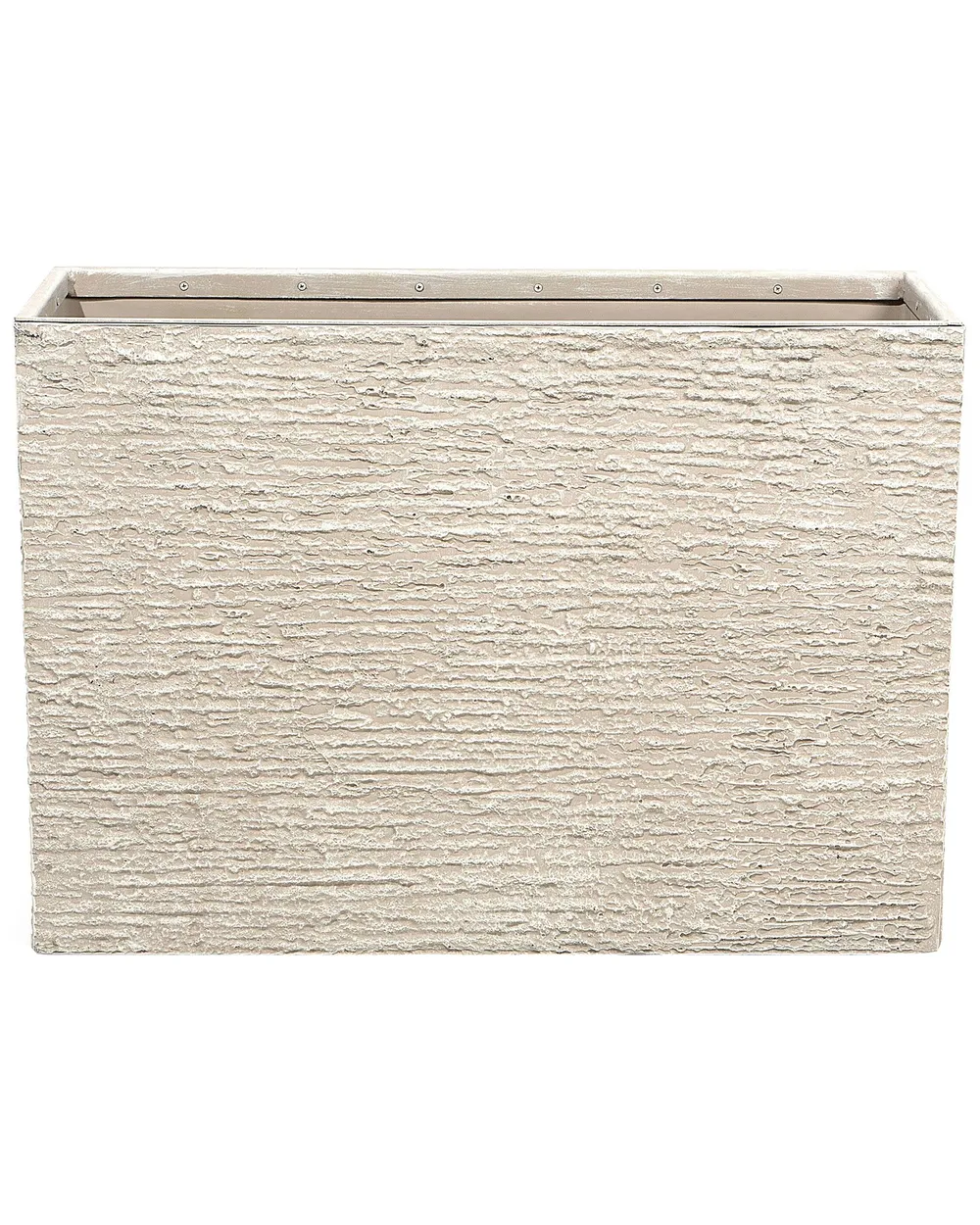 Blumenkübel EDESSA 80 cm Hellbeige