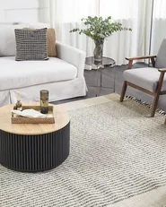 Teppich DIVARLI Beige 200 x 300 cm Wolle_847418
