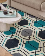 Rug GIRESUN Multicolour 140 x 200 cm_796353