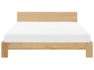 Bed Pine Wood ROYAN 180 x 200 cm (EU Super King) Light Brown_726522