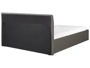 Krevet s prostorom za pohranu ORBEY Sivi 140 x 200 cm_906929