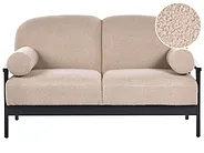 Bank 2-zits PILARNE Bouclé Beige_1159286