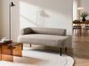 Linksseitige Chaiselongue MIRMANDE Stoff Taupe