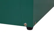 Aufbewahrungsbox CEBROSA 132 cm 62 cm Metall Dunkelgrün_717689
