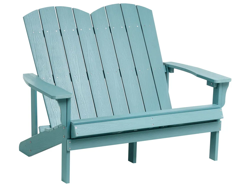 Gartenbank ADIRONDACK 125 cm Hellblau