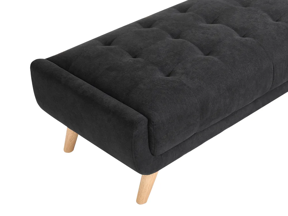 Sofa 2-Sitzer HABO Stoff Schwarz_1085482