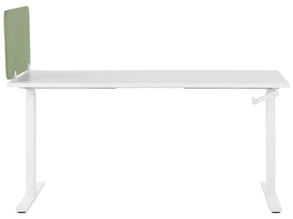 Desk Screen WALLY 80 x 40 cm Green_853091
