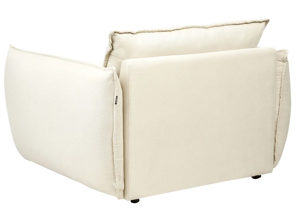 Sofa Set 5-Sitzer KUNES Stoff Hellbeige_1013314