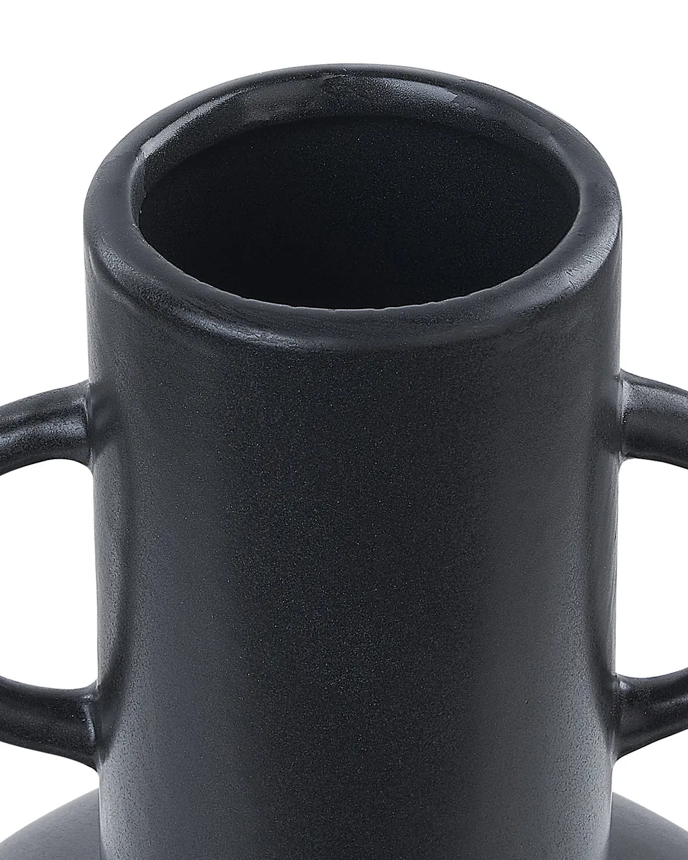 Blumenvase PEREA 26 cm Keramik Schwarz_846171