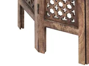 Side Table KUMALI Mango Wood Brown_857102