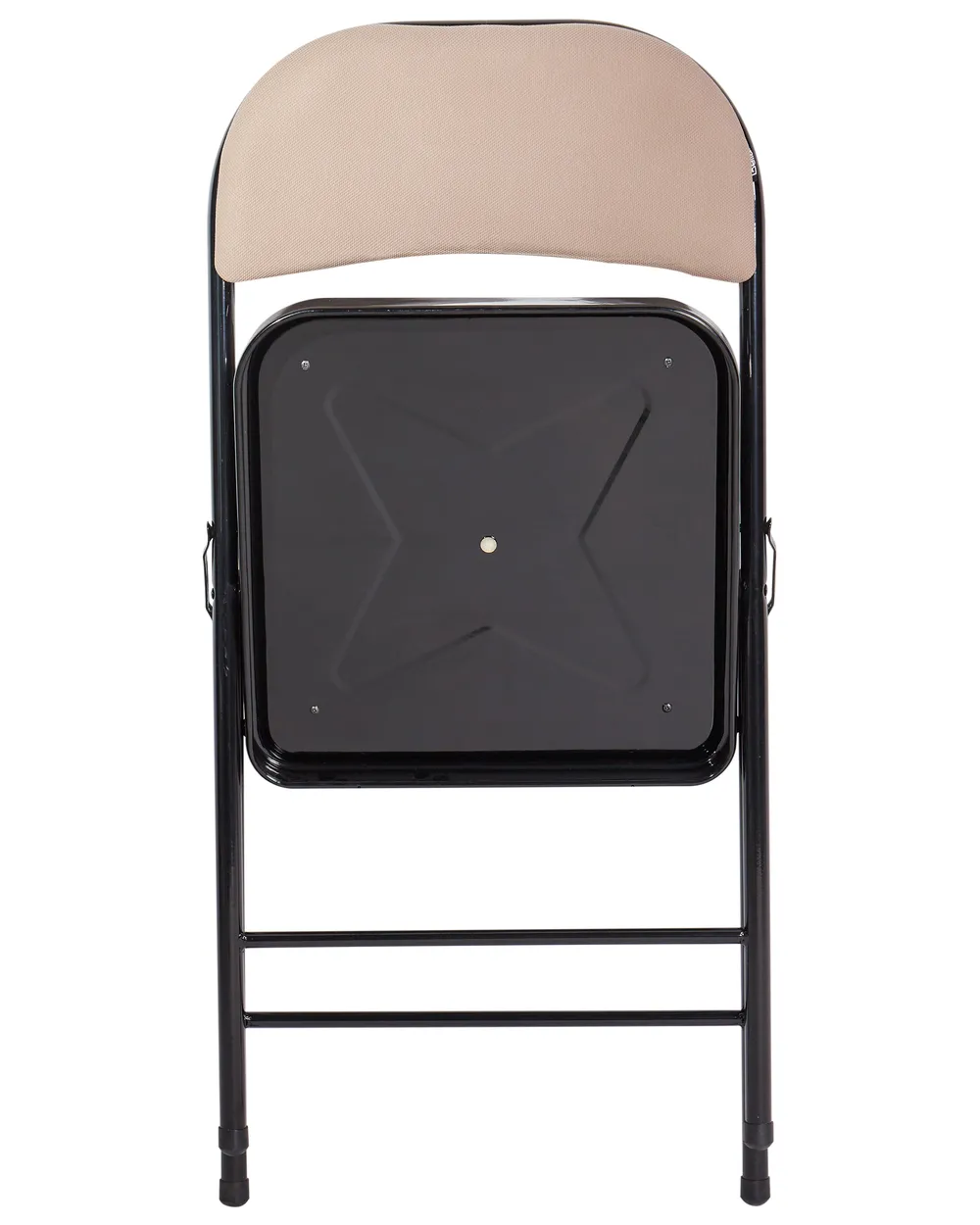 Klappstuhl 4er Set SPARKS Metall Beige / Schwarz_938666