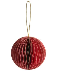 Weihnachtsbaumschmuck 18er Set SUSA Papier Rot_1030598